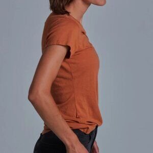 Women's Onno Short Sleeve Bamboo T-Shirt Rust